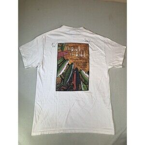 The Rock and The Rabbi by Gary Richardson Autographed T Shit Medium Musical